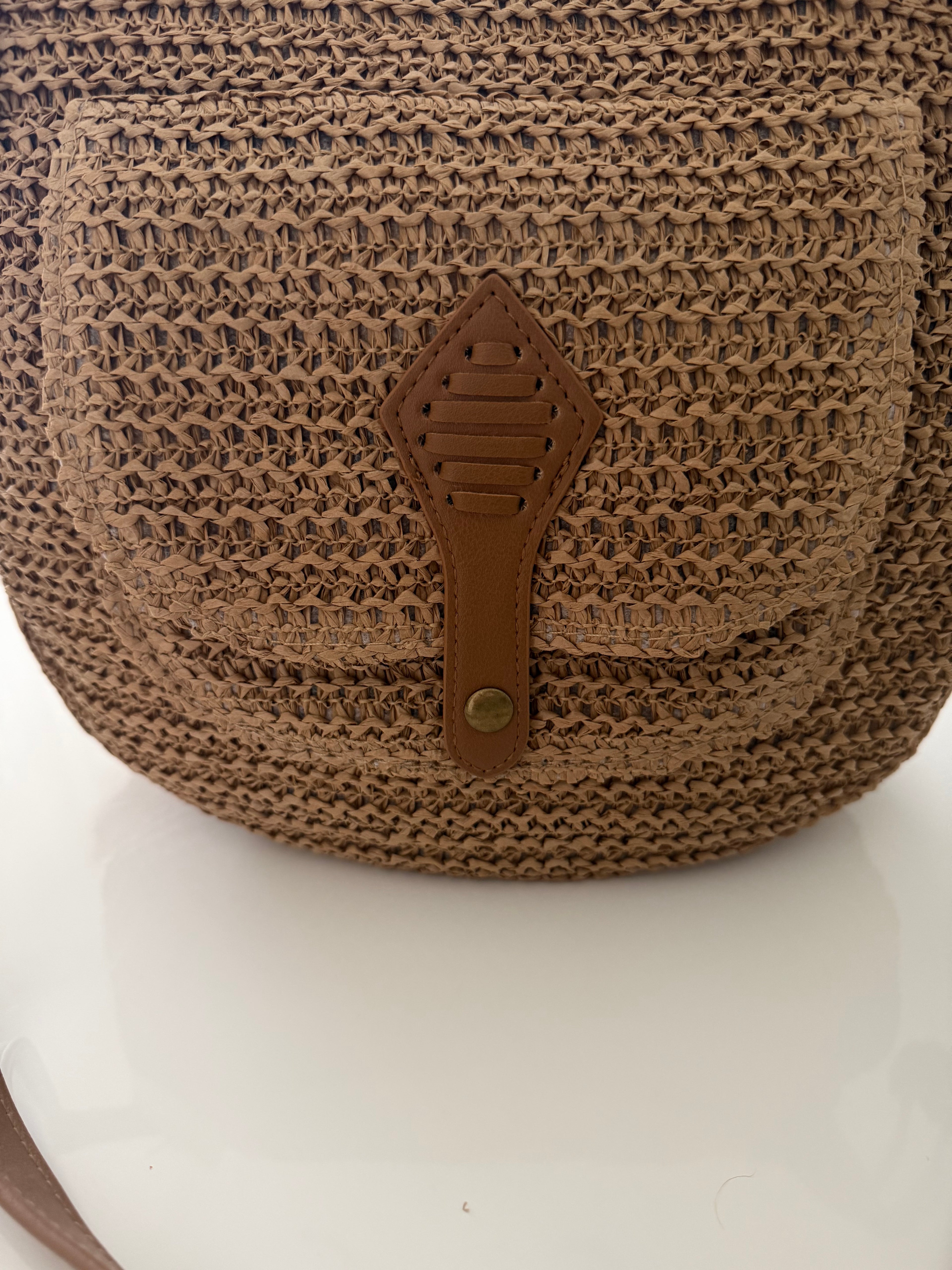 Boho Crossbody Bag – Häkel-Umhängetasche