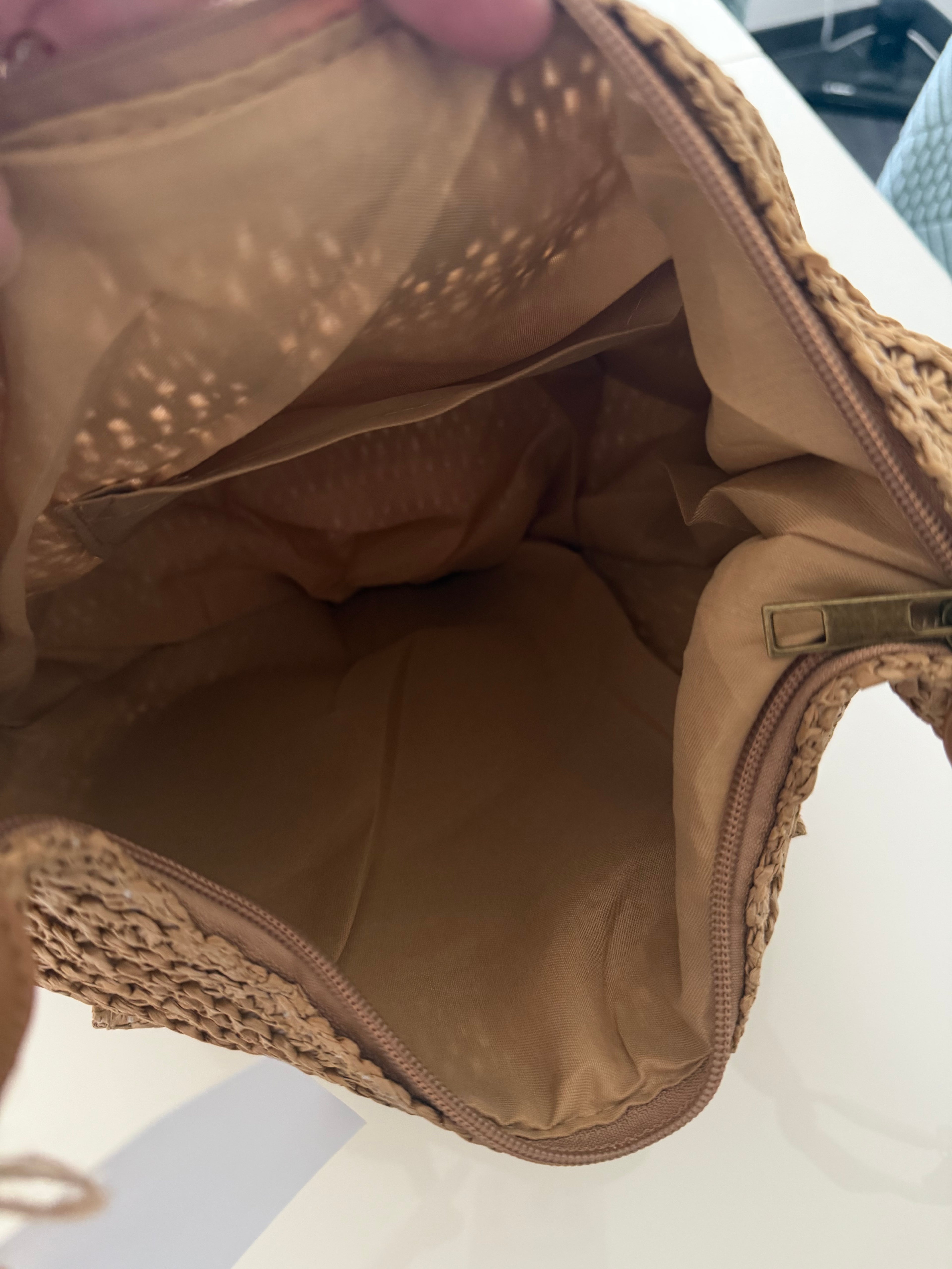 Boho Crossbody Bag – Häkel-Umhängetasche