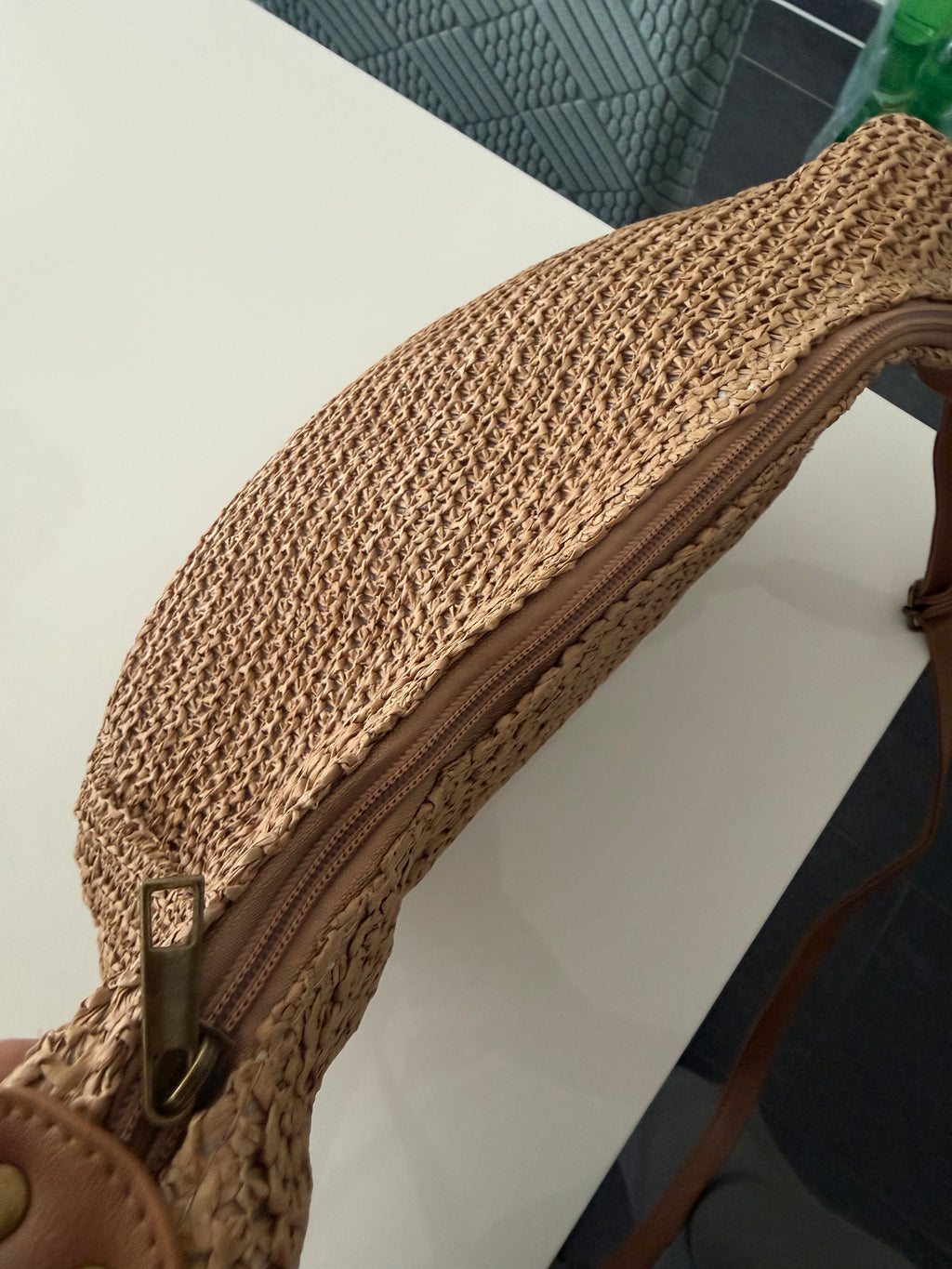 Boho Crossbody Bag – Häkel-Umhängetasche